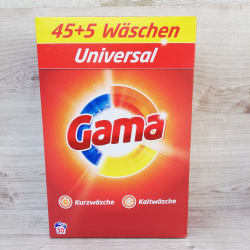 Стиральный порошок универсальный Gama-Vizir , 3,25 кг. 50 стирок - фото